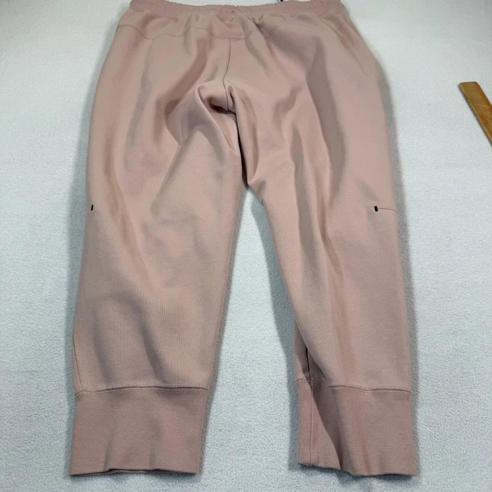 Nike Sweatpants Womens 1X Medium Pink Tech Fleece Running Athletic Joggers Pants